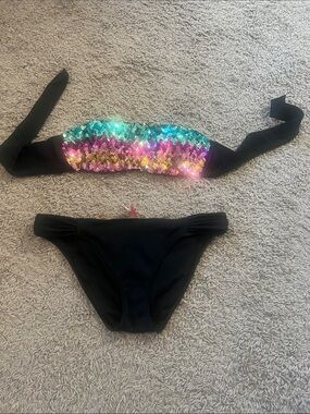 Victoria's Secret Black Garment with Pink Brand Tag